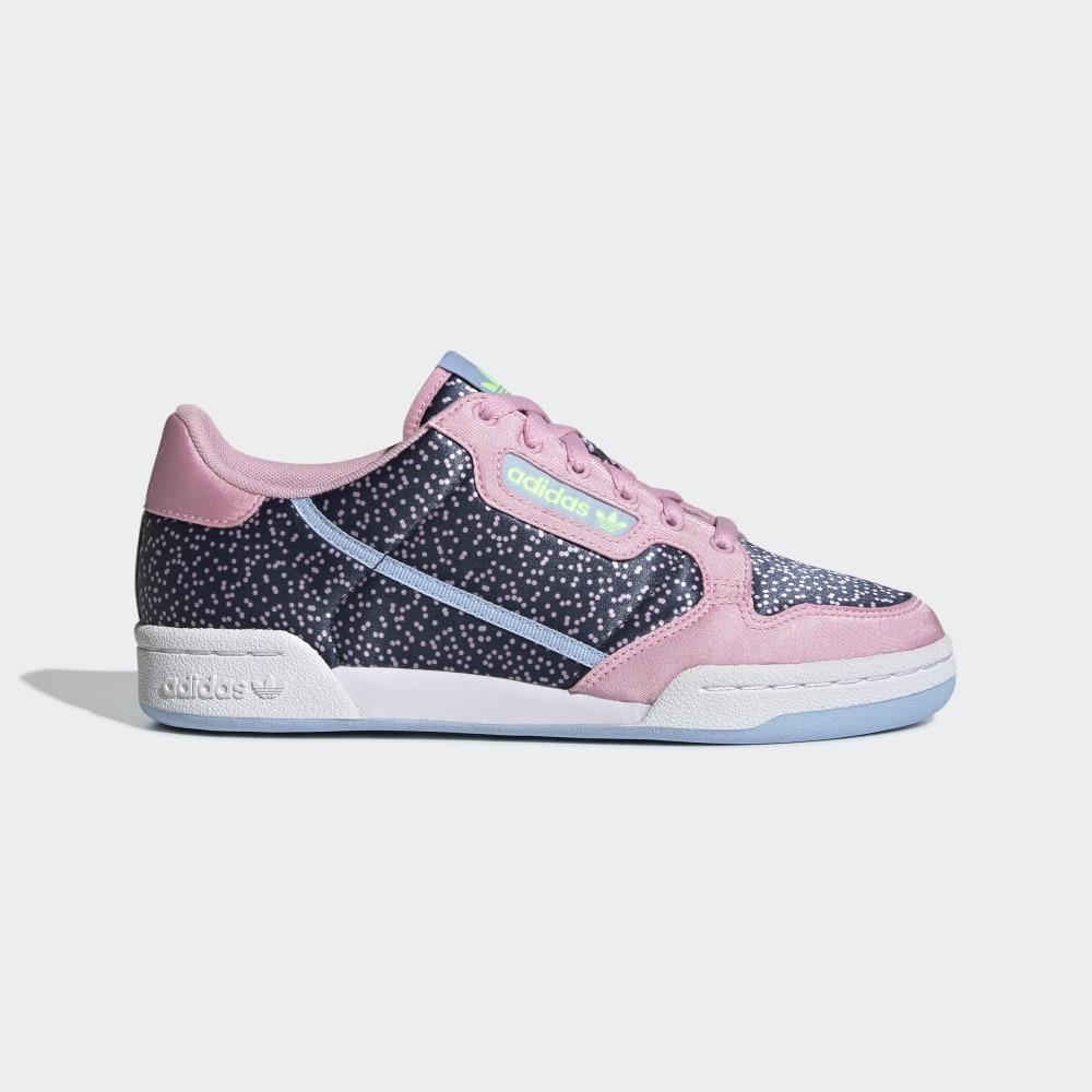 Adidas Women's Continental 80 Originals Shoes Pink/Navy/Blue Ireland EE5060